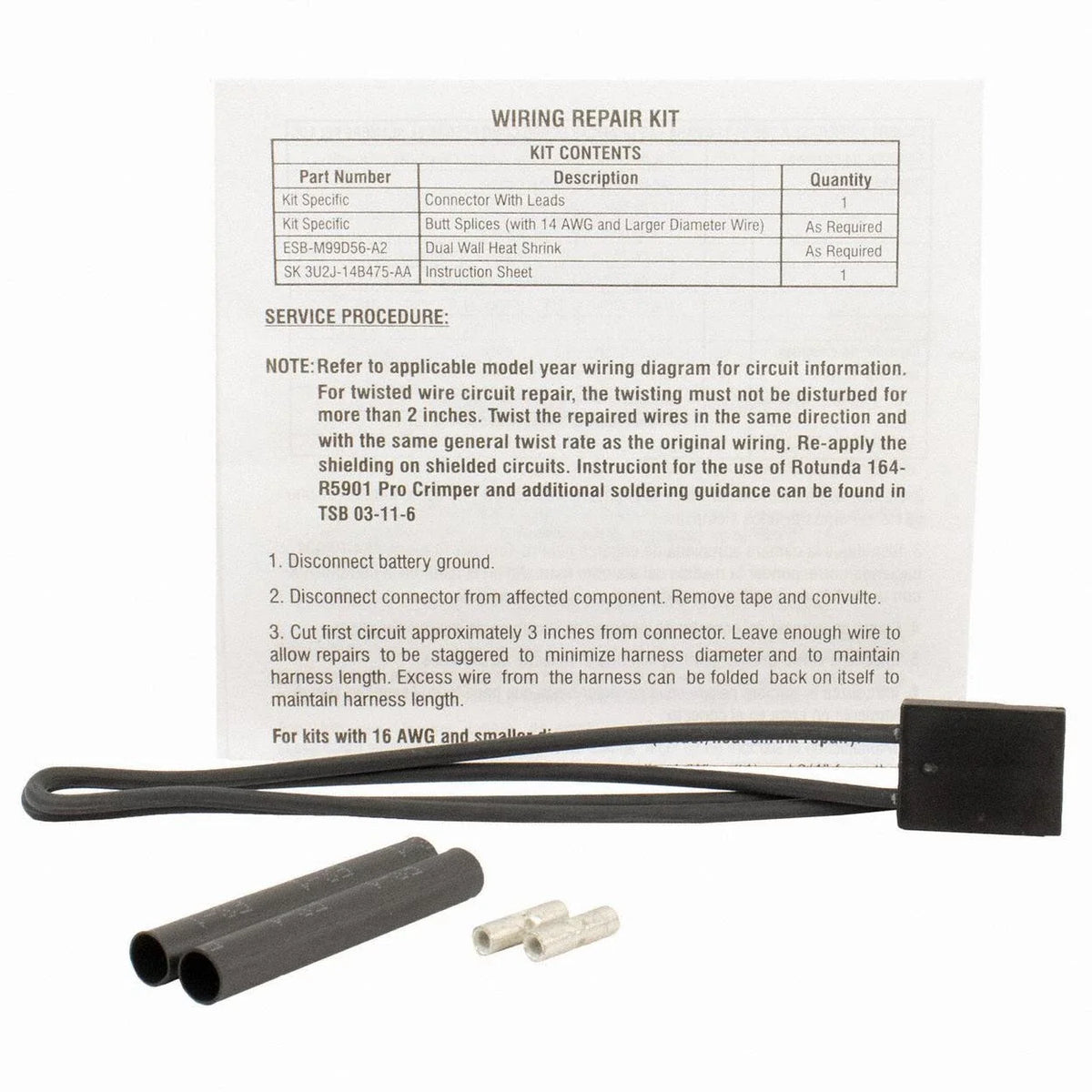 Motorcraft WPT-1137 Back Up Light Connector for Ford Focus, Transit Connect (2012–2018)