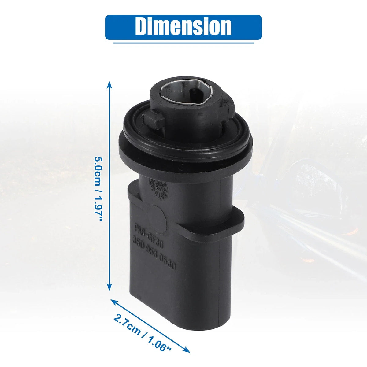 Front Turn Signal Light Socket for VW Beetle CC, Audi (No. 5C5953053/N10445602)