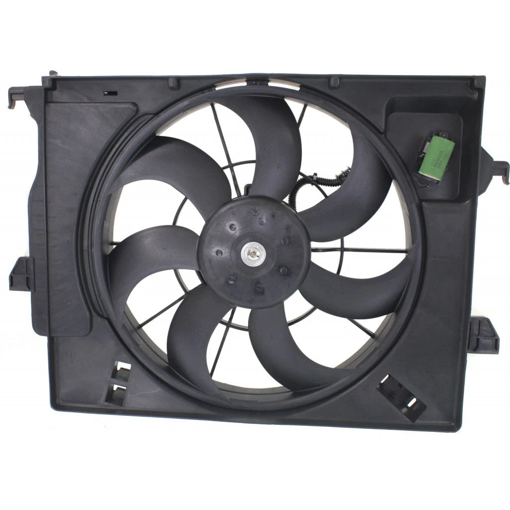 Cooling Fan Assembly for Hyundai Accent (2012–2013) LLX-HY3115136-CL360A70, HY3115136
