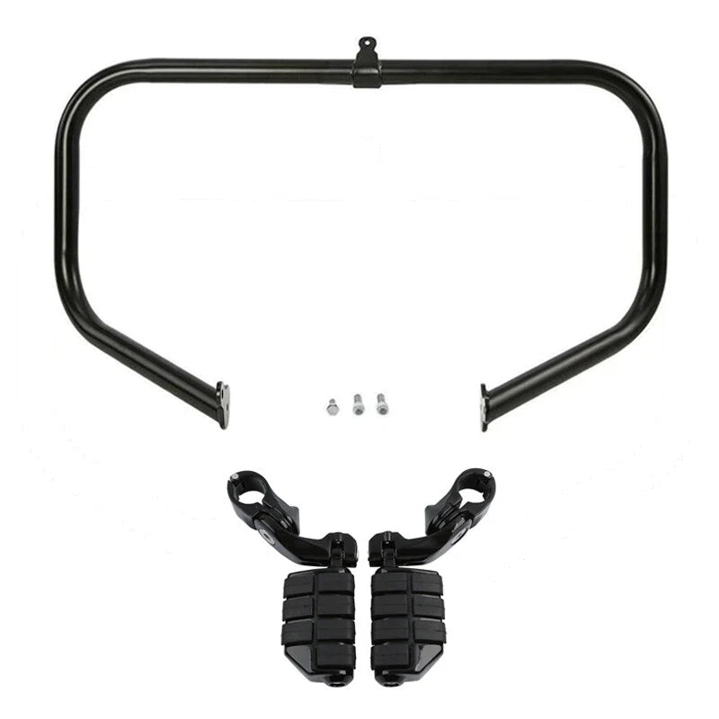 Engine Guard Bar Footpeg Pegs for Harley Street Glide (2009–2024)