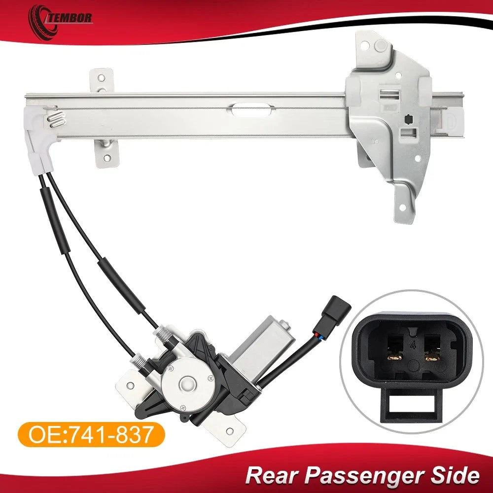 Power Window Regulator with Motor for Pontiac Grand Prix (1997–2003)