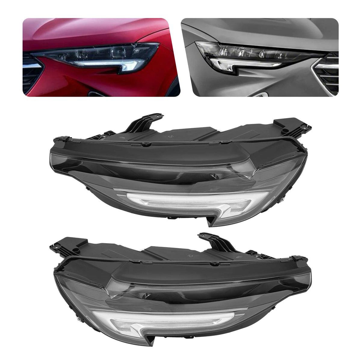 LED Headlights for Buick Envision (2021–2023) 1KPGM1904119 Left + Right