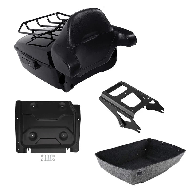 Trunk Pad Mount Rack Plate for Harley Touring Road Glide (2009–2013)