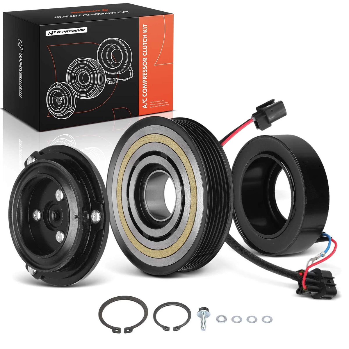 A/C Compressor Clutch Kit for Hyundai Elantra, Elantra GT (2017–2020)