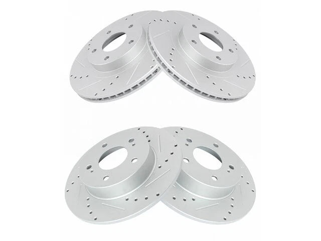 Set of 4 Brake Rotors for Infiniti I35 (2002–2004) 86178NJCV