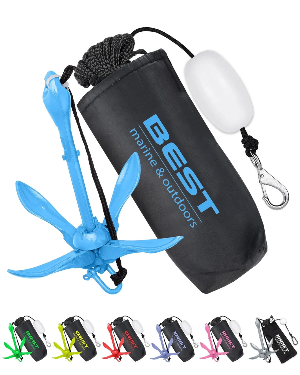 3.5LB Kayak Anchor System for Marine and Outdoors