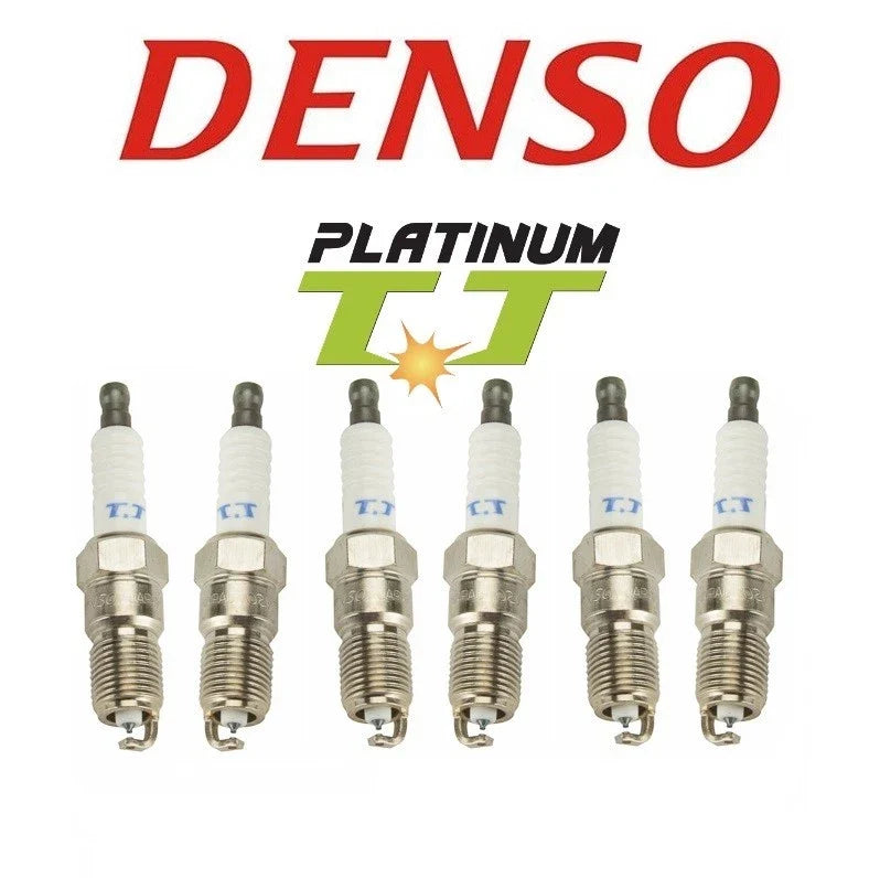 6X Denso PT16TT Platinum Titanium Spark Plug Set for