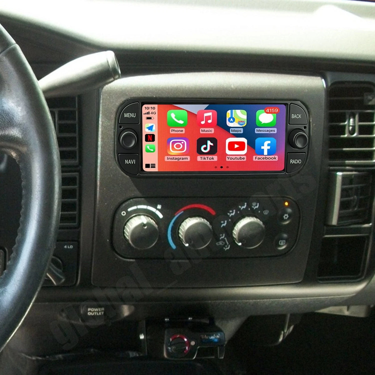 6.86" Android 13 Carplay Stereo for Dodge Dakota (2001–2004)