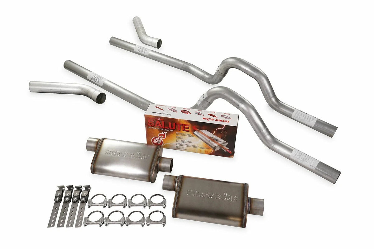 Dual Exhaust Kit 2.5" for Ford F-Series (1973–1979)