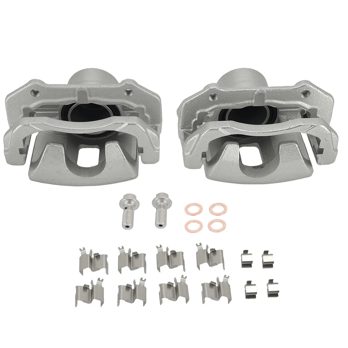 Front Disc Brake Caliper Kit Pair for Suzuki Grand Vitara (2006–2013) 19B3215 19B3214