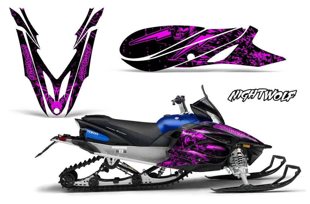 Snowmobile Graphic Decals Stickers for Yamaha Apex (2011–2018)