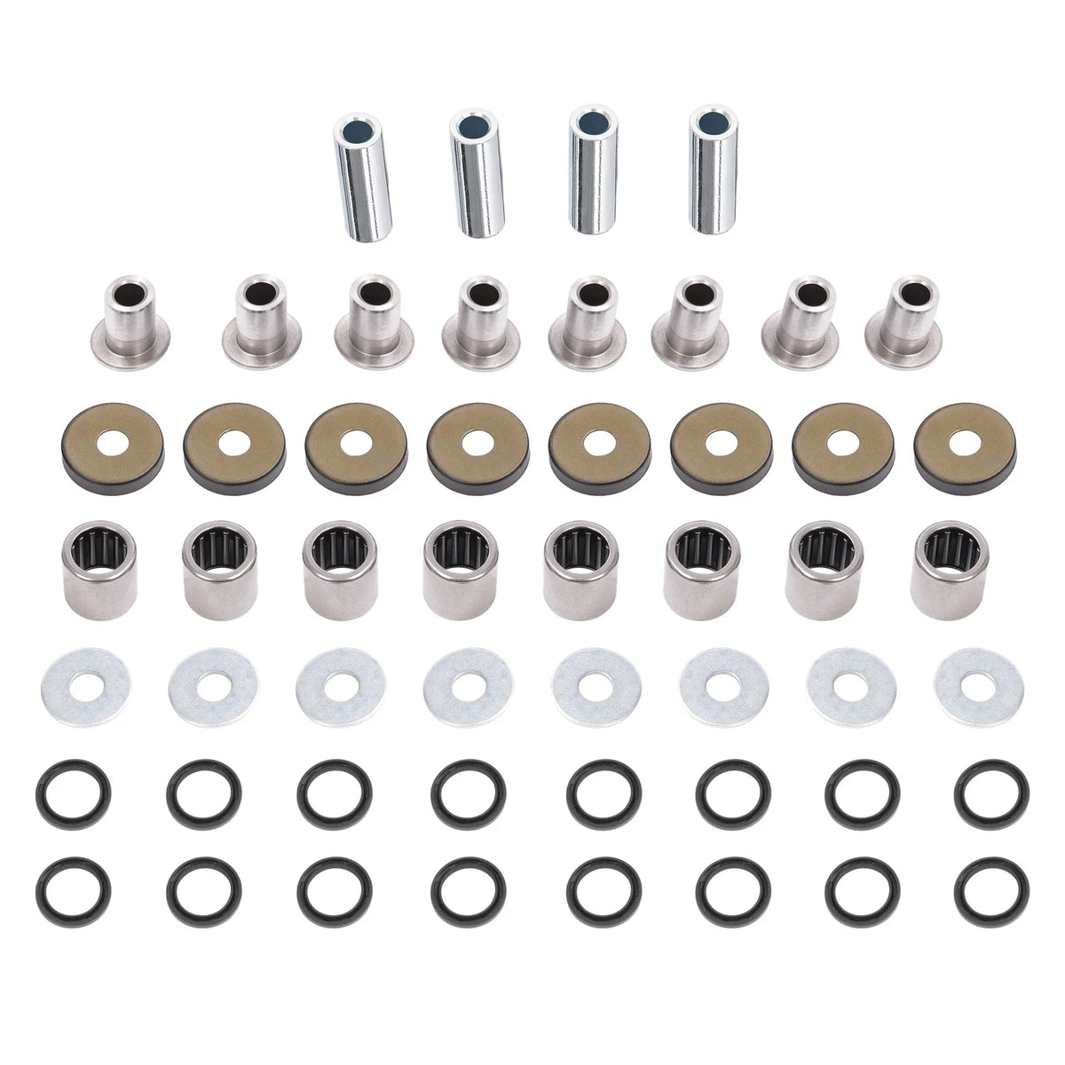 Front Upper & Lower A Arm Bushing Seal Kit for Suzuki LTZ400, Arctic Cat 400 (2003–2014)