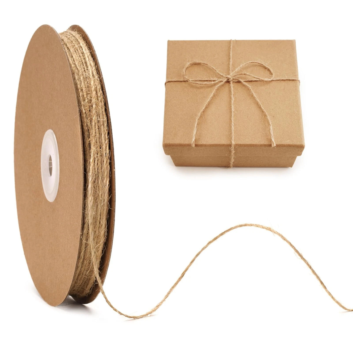 1.5MM Jute Twine for Various Uses (328Ft Natural Brown)