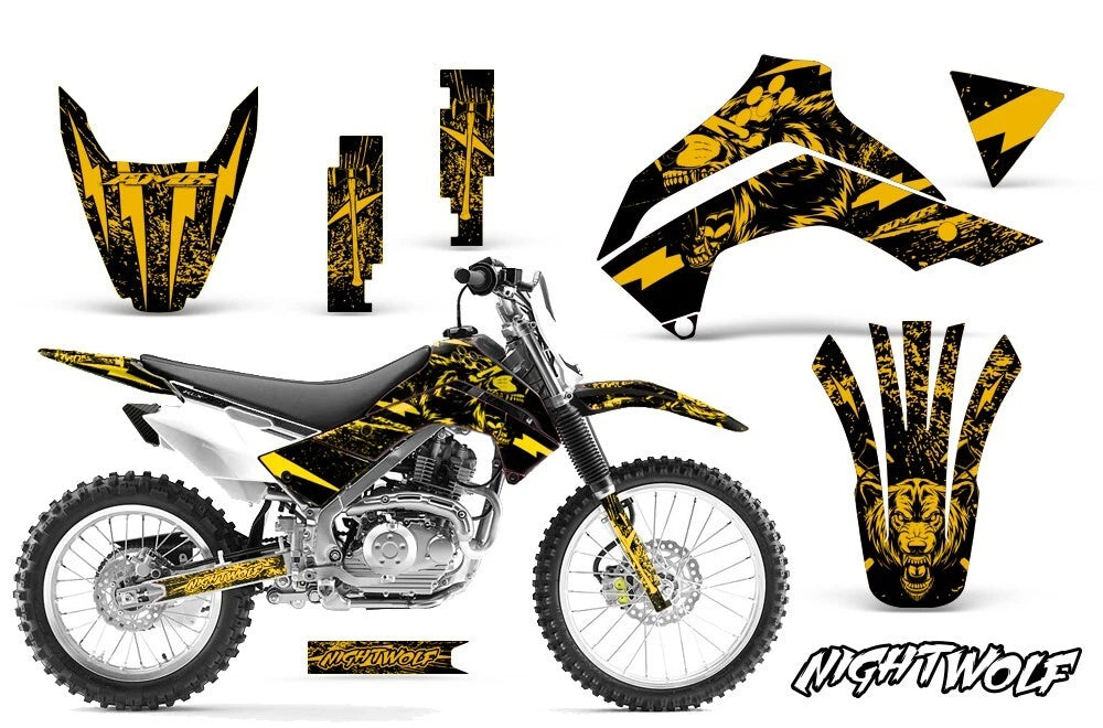 Graphic Stickers Decals for Kawasaki KLX140 (2008–2019)