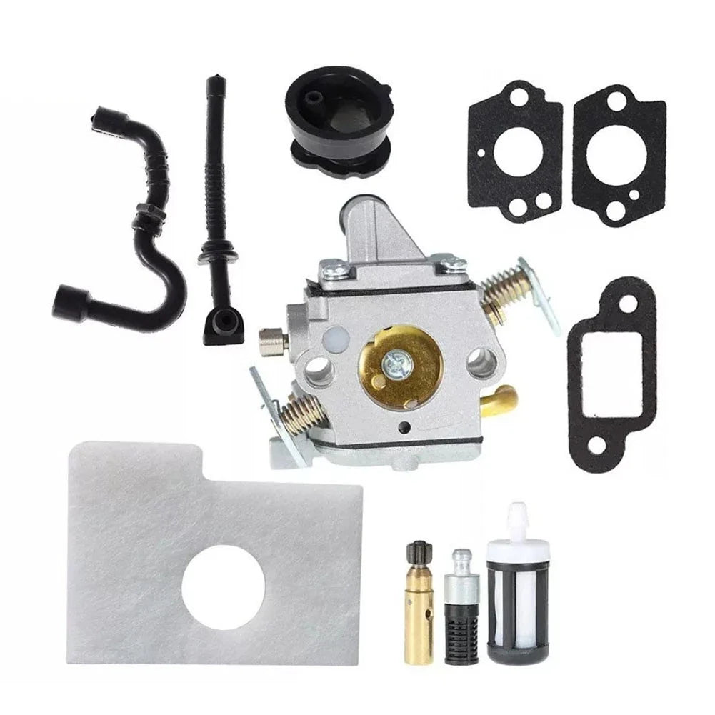 Tune Up Kit with Carburetor & Air Filter for MS180C MS170 MS180 017 018