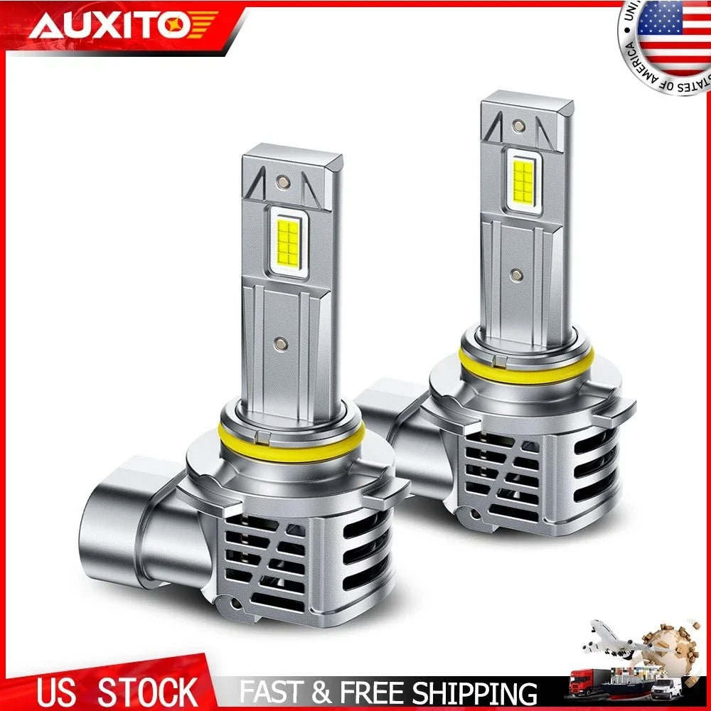 AUXITO 9005 LED Headlight Bulbs Kit for Hi/Low Beam (48000LM, 6500K)