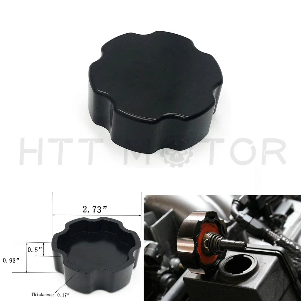 Billet Power Steering Reservoir Cap for Camaro (2010–2015) BLACK 11 12 13 14