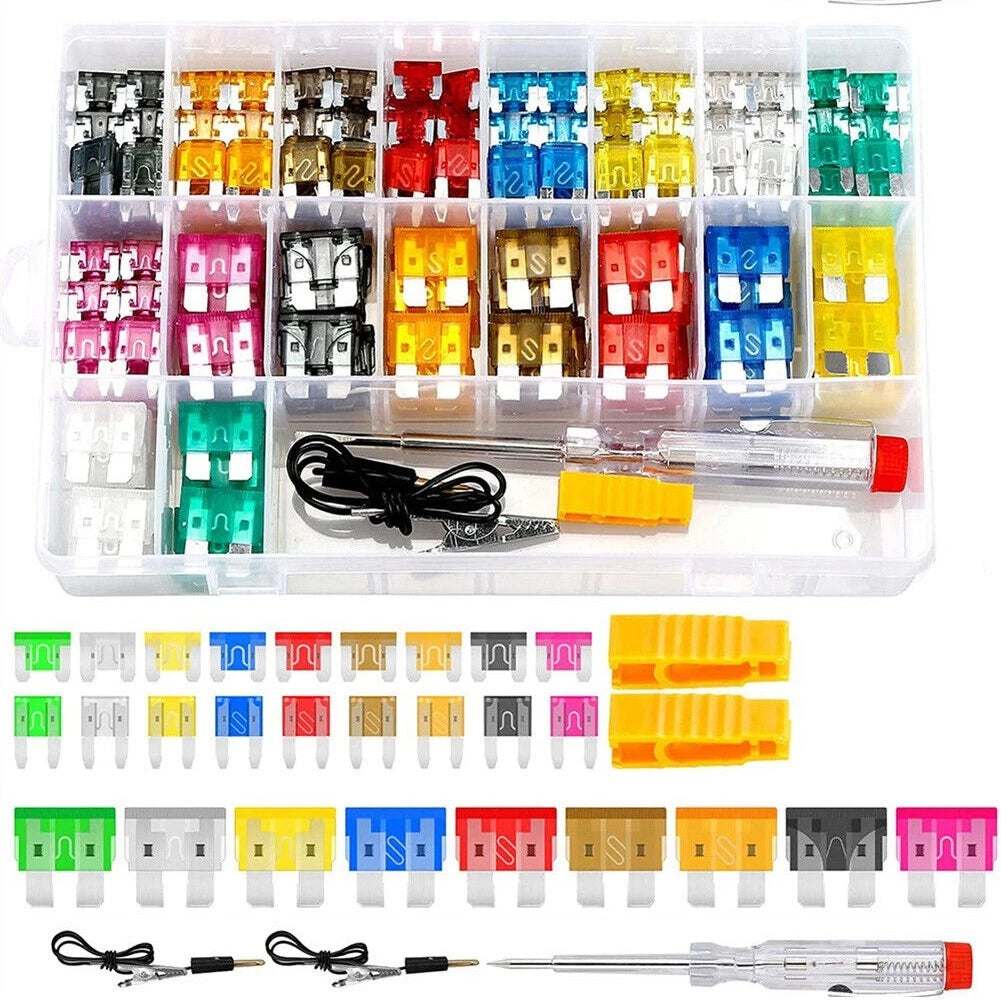 306-Piece Aluminum Car Fuse Kit for Efficient Electrical Protection