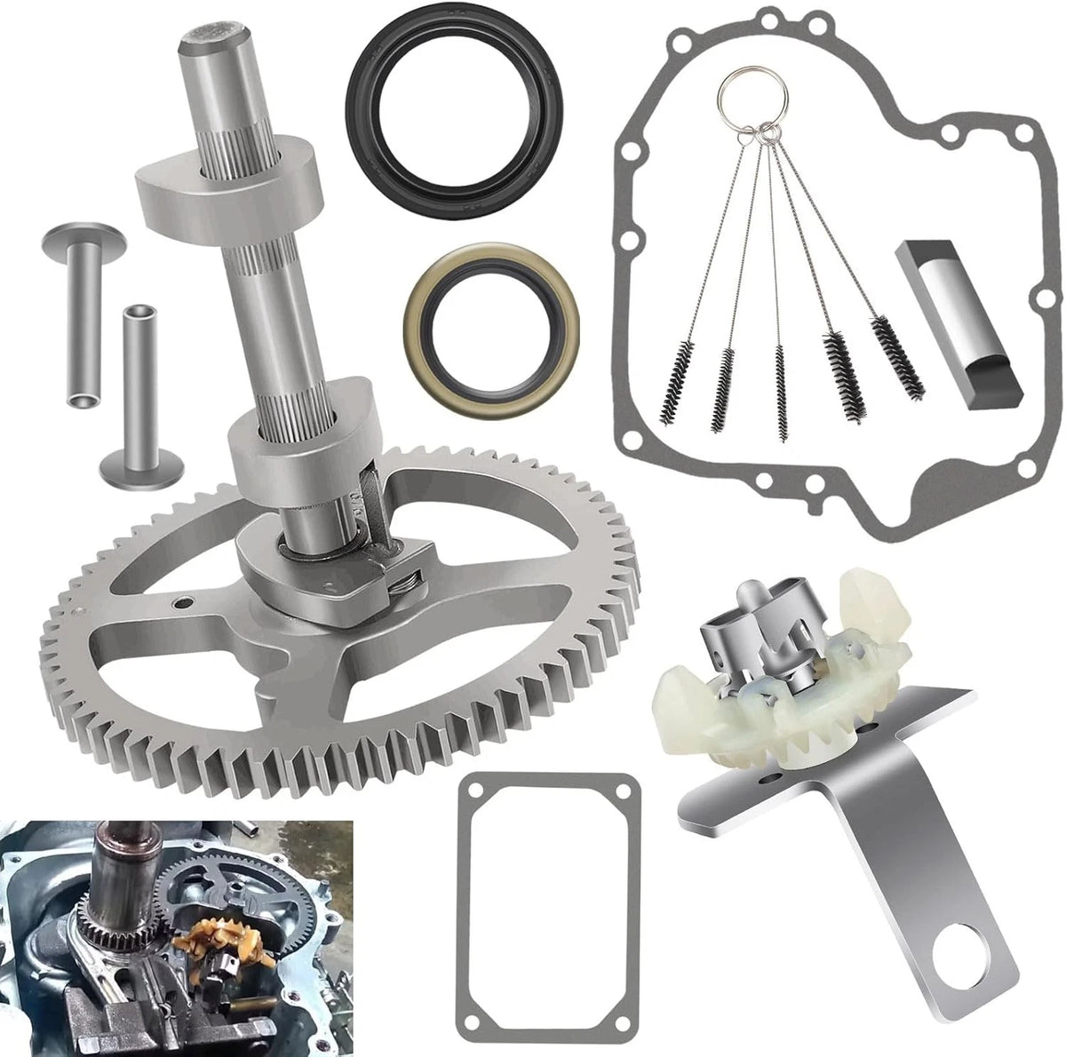 Camshaft Kit with Governor & Oil Slinger for B&S (84005207, 793880, xbskit lzw)