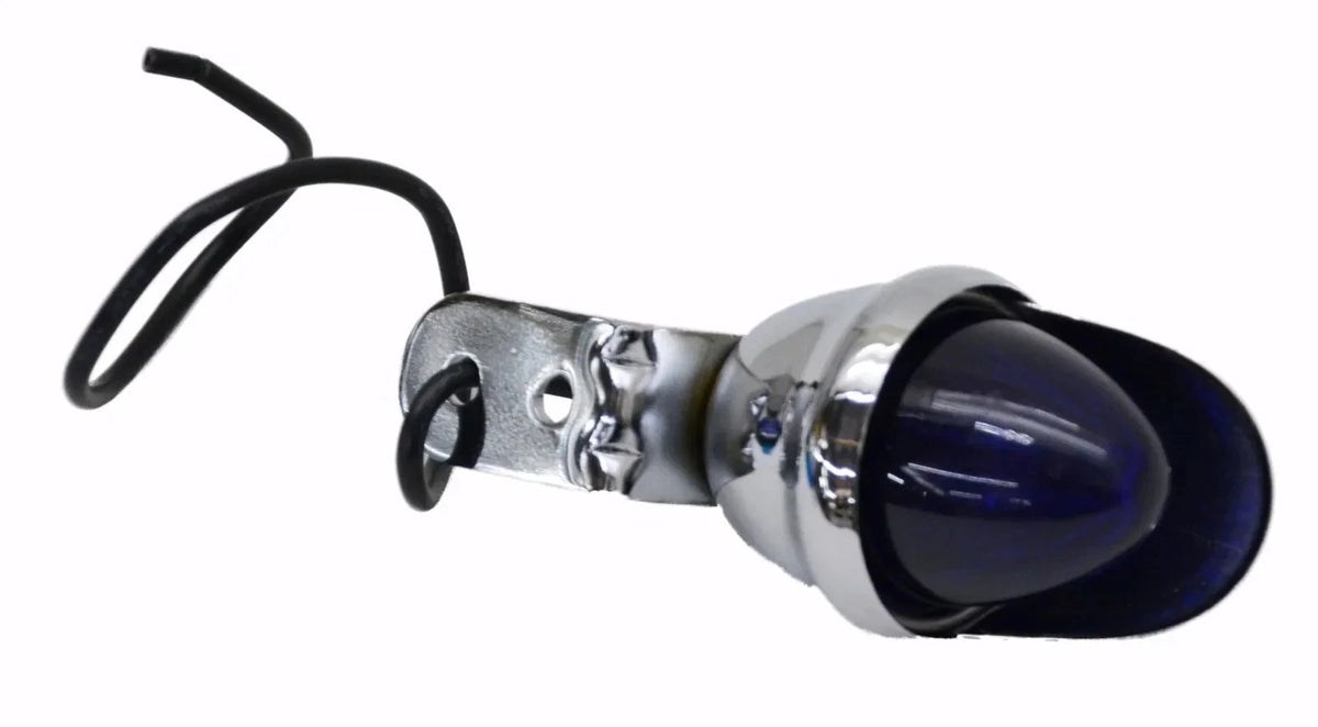 1 Bulb Incandescent Mini Auxiliary Light for Chrome Visor (82774)