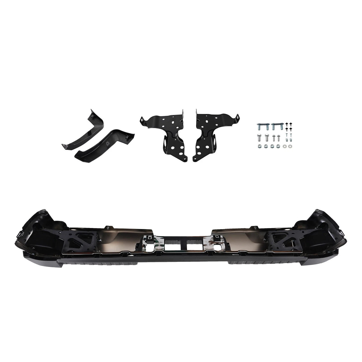 Chrome Rear Bumper for Chevy Silverado 1500 (2014–2018) GM1103176, WK6IT2
