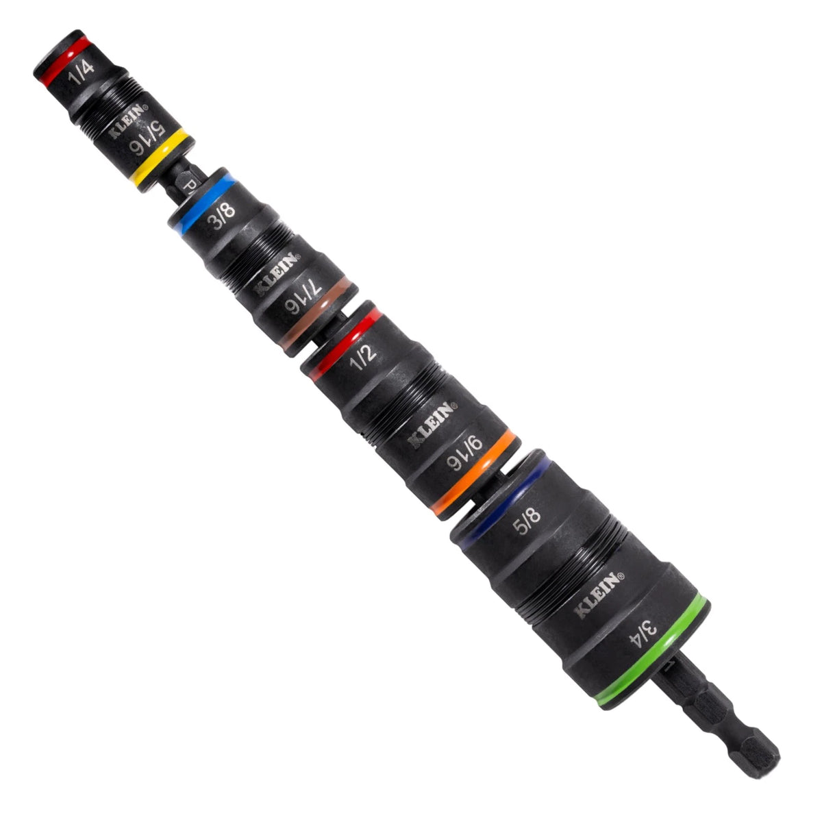 9-in-1 SAE Socket Set for Klein Tools Impact Driver