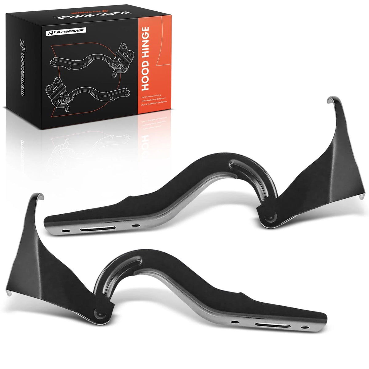 2X Hood Hinge for Honda CR-V (2007–2011) 60170SWA000ZZ, 60120SWA000ZZ