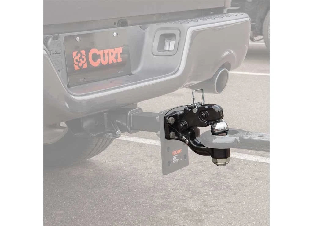 Curt 48200 8-Ton Combo Ball & Pintle for Trailer (2-5/16" Forged)