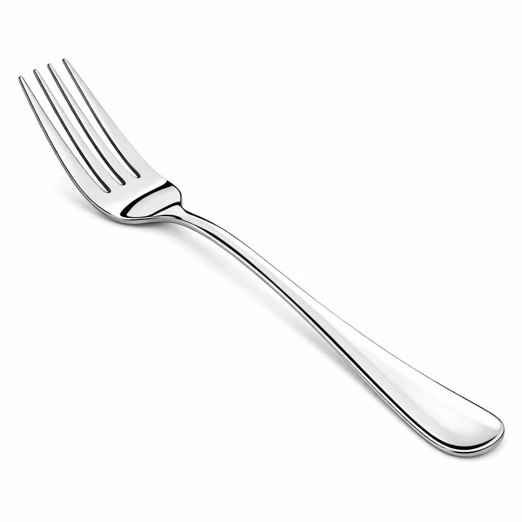 16-Piece Dinner Forks Set, 8" Food Grade Silver