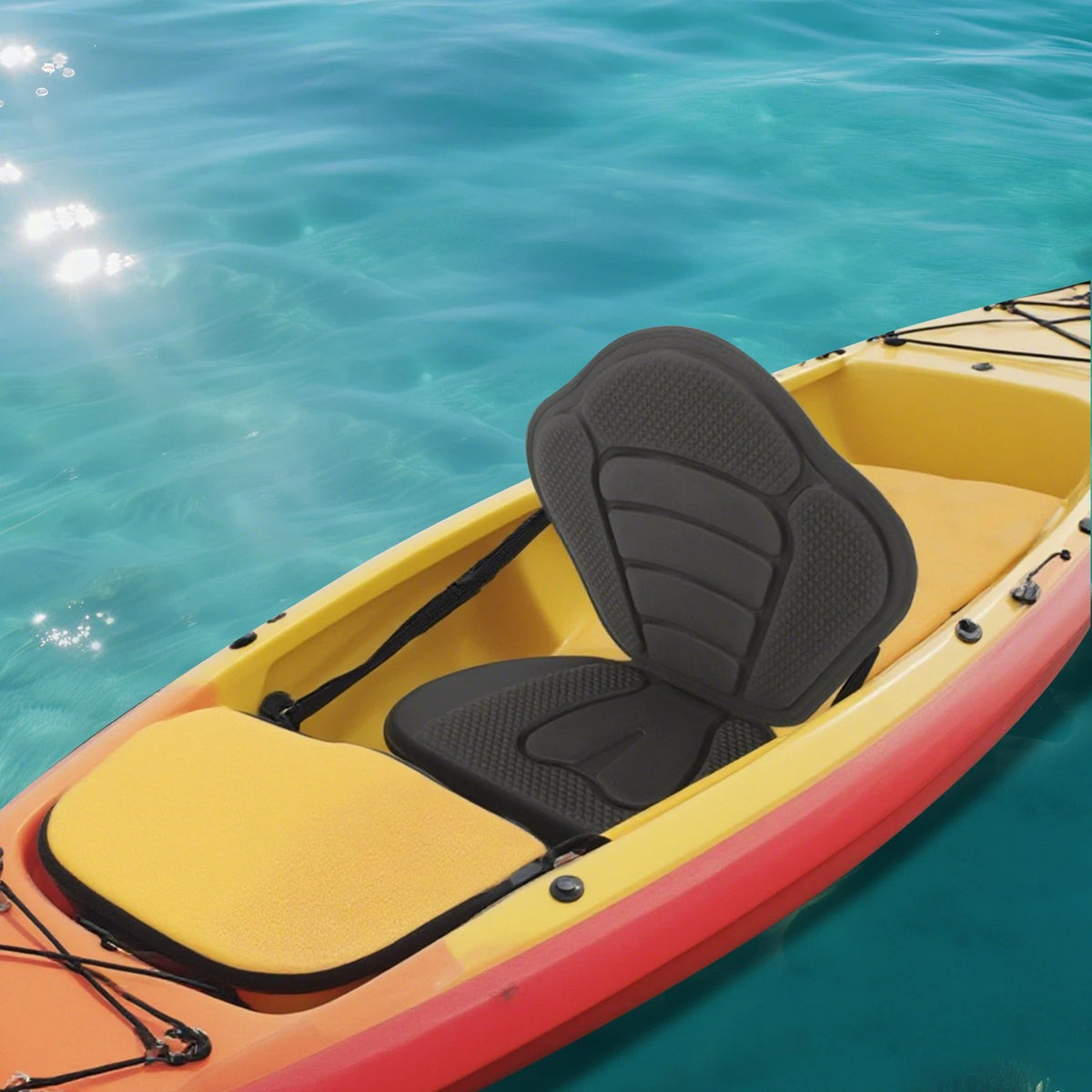 Adjustable Padded Kayak Seat with Backrest for Kayak