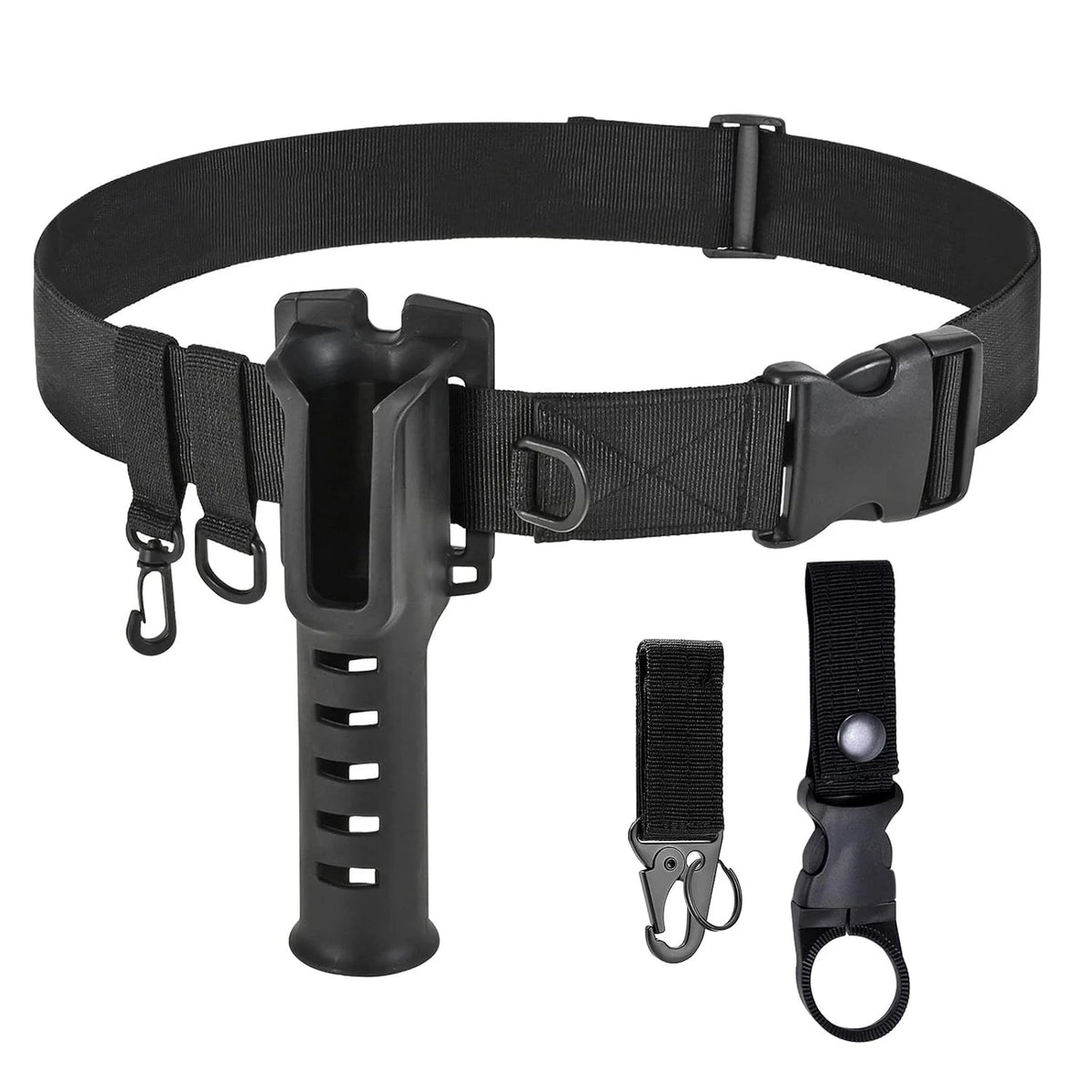 Adjustable Fishing Wading Belt Rod Holder for Fly Surf Casting