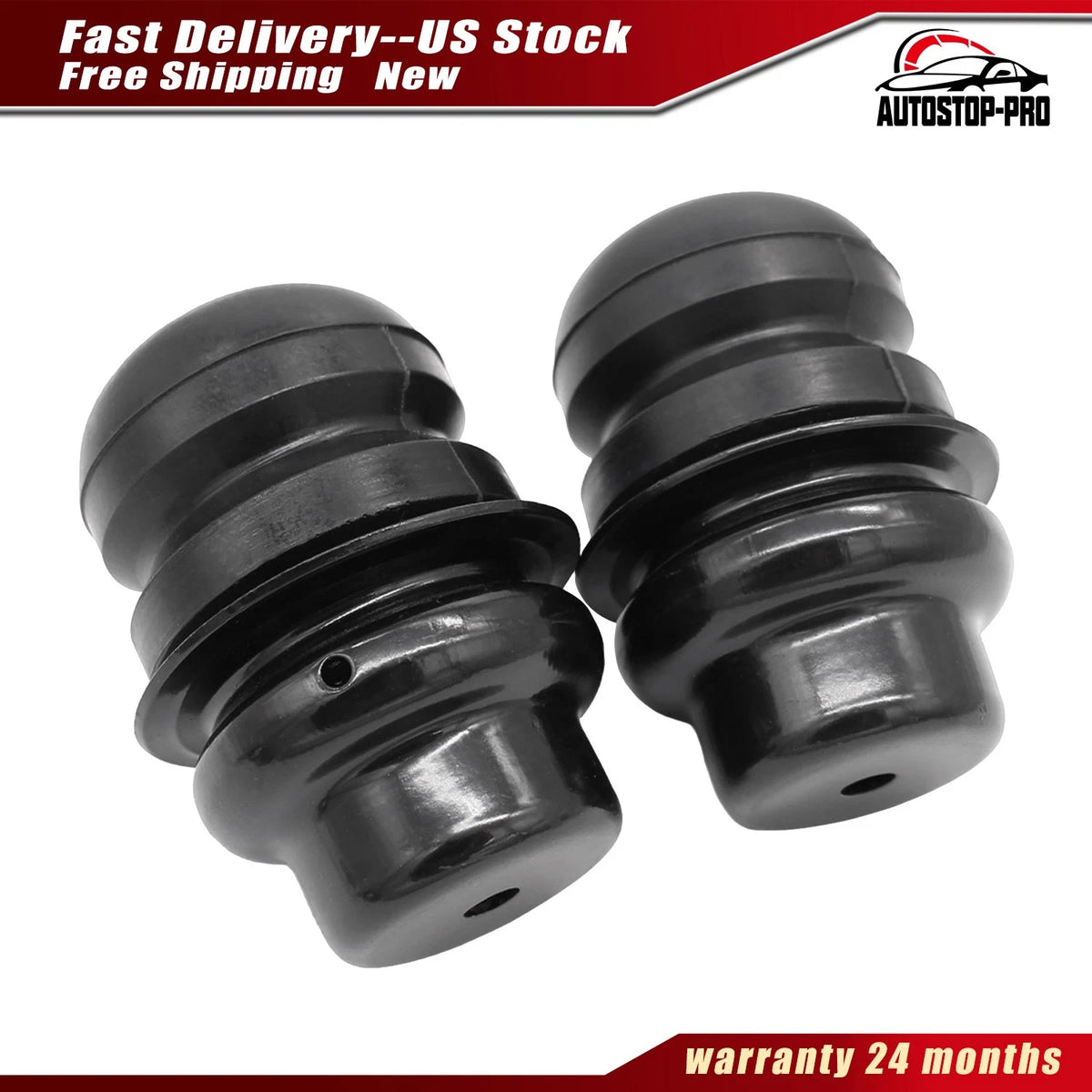 2Pcs Rear Bump Stop for Honda Pilot (2003–2008) 52722-S9V-A04, 52722S9VA04
