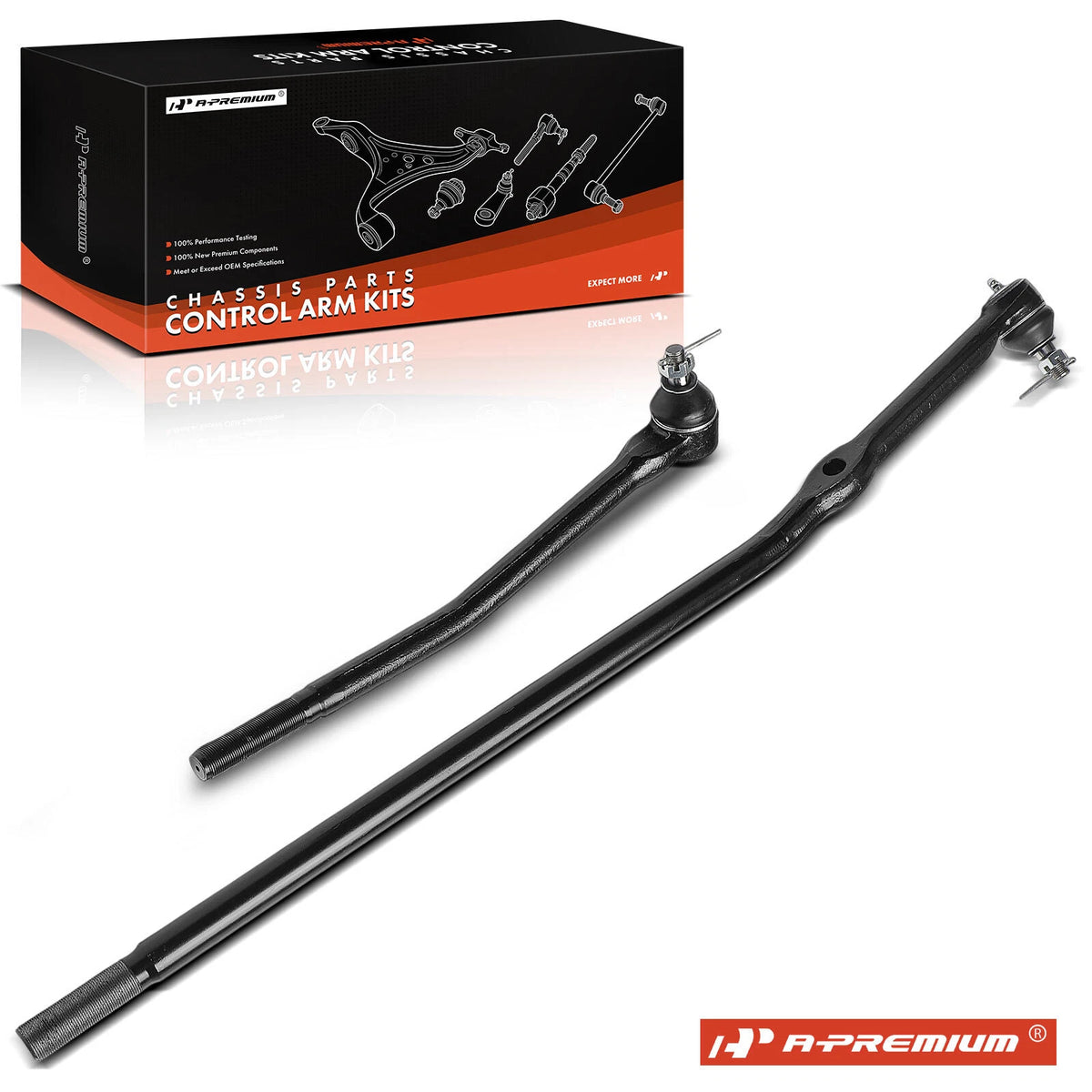 2X Front Inner Tie Rod End for Ford E-250 (2003–2006) F2UZ3A130B, DS300003