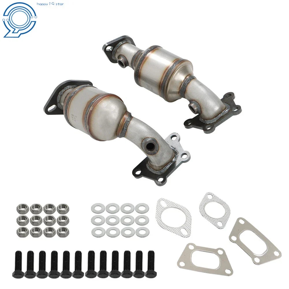 2X Front Catalytic Converters for GMC Terrain SLT SLE (2010–2012)
