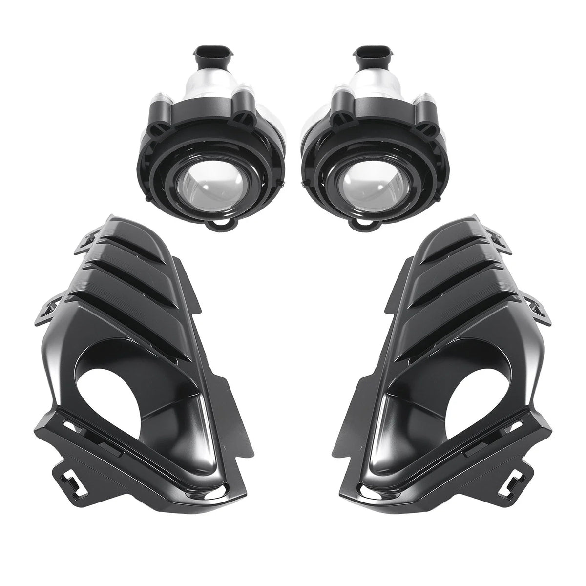 Fog Lamp Assembly Pair for GMC Terrain (2018–2021) 10335108 w/ Bulbs