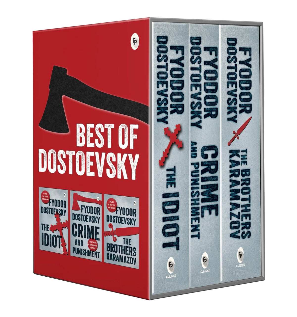 Classic Russian Novels Collection Boxed Set by Fyodor Dostoevsky
