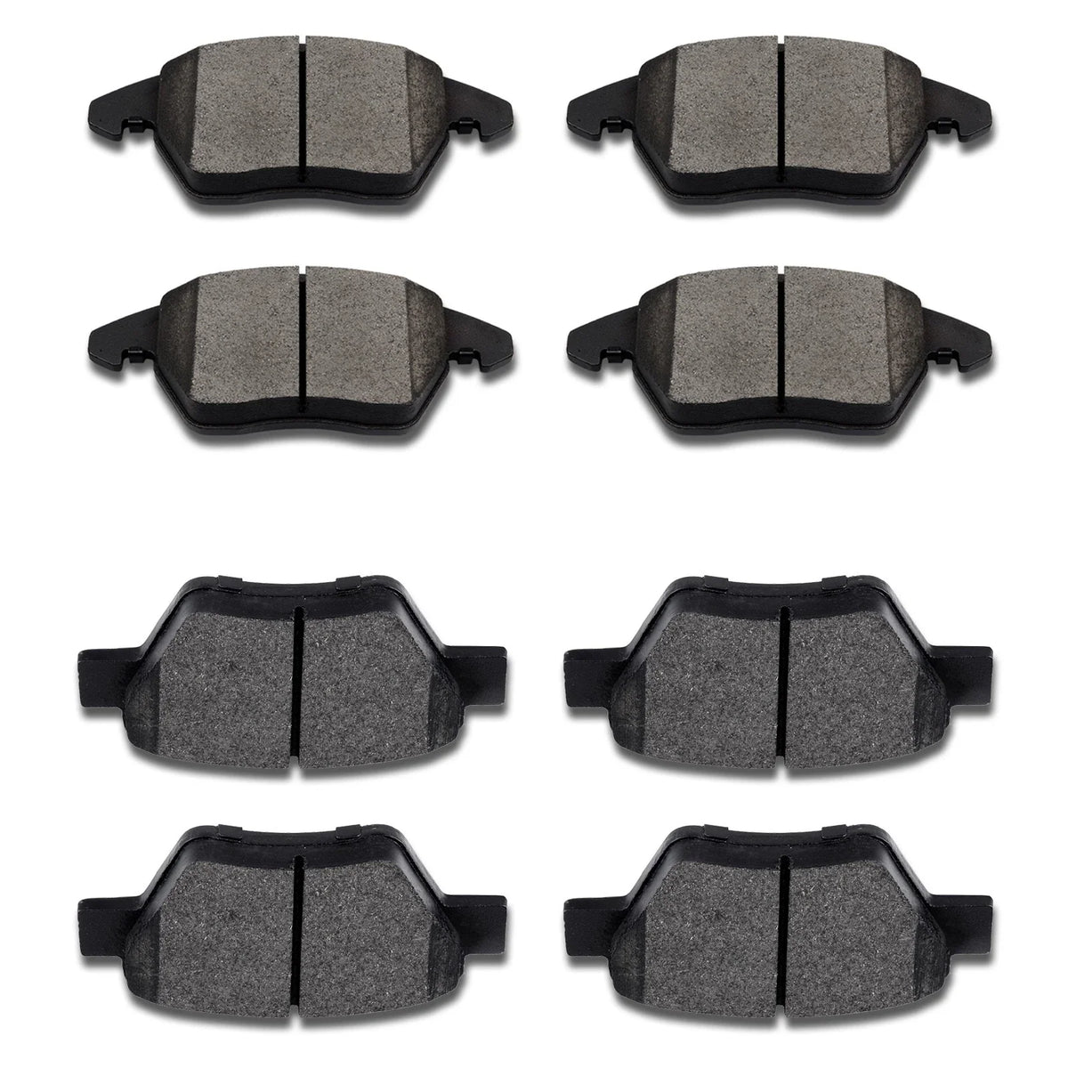 Front & Rear Brake Ceramic Pads for Volkswagen Golf (2010–2013) Audi A3 Quattro
