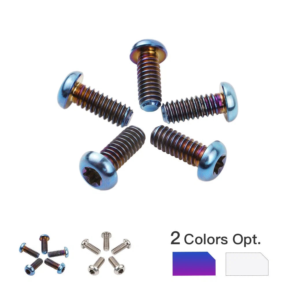 5X Clutch Cover Screws Washers for Harley Electra Glide FLHT (2010–2023)