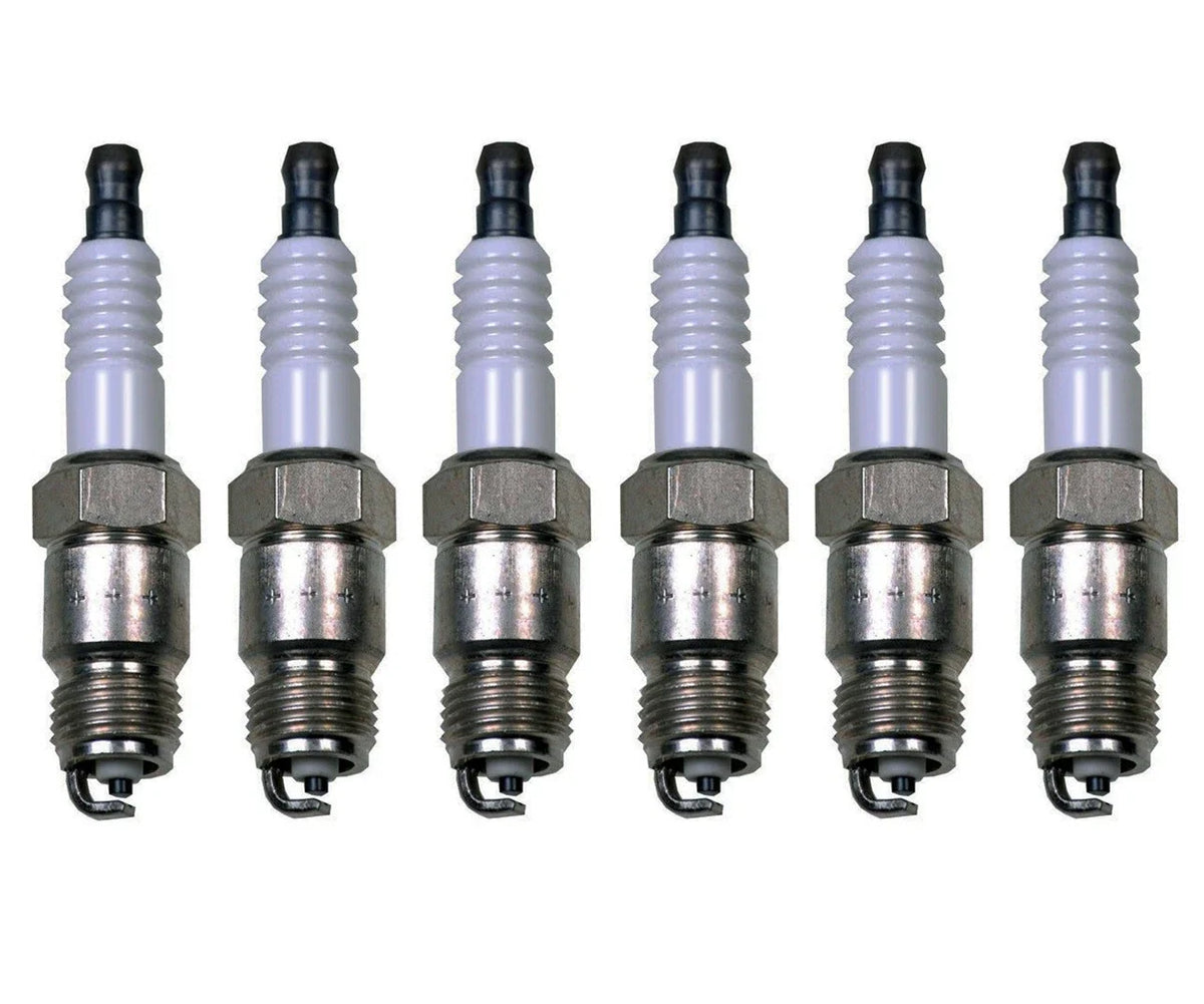 Set of 6 U-Groove Spark Plugs for 4.1L 3.7L L6 (Denso)