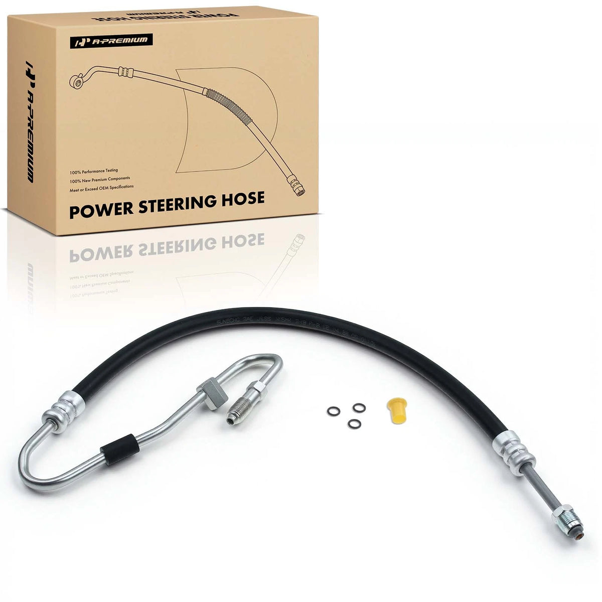 Power Steering Pressure Line Hose Assembly for Dodge Ram 1500 (2003–2004) 52113733AD, 3401567