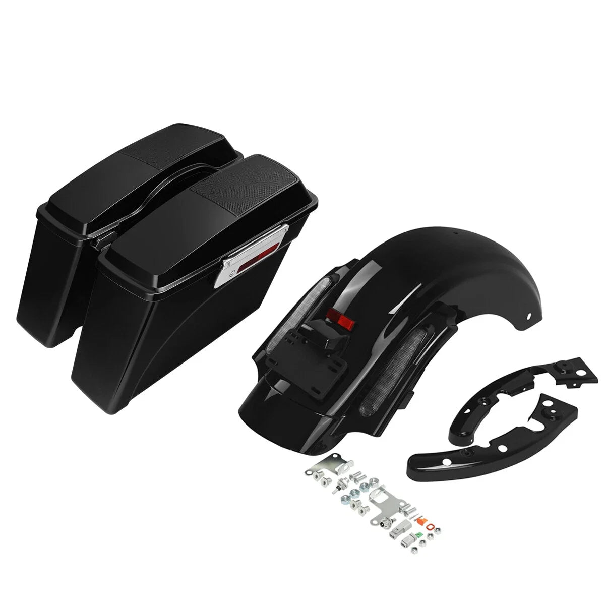 6x9" Speaker Lids & Rear Fender for Harley Road King/Glide (2009–2013)