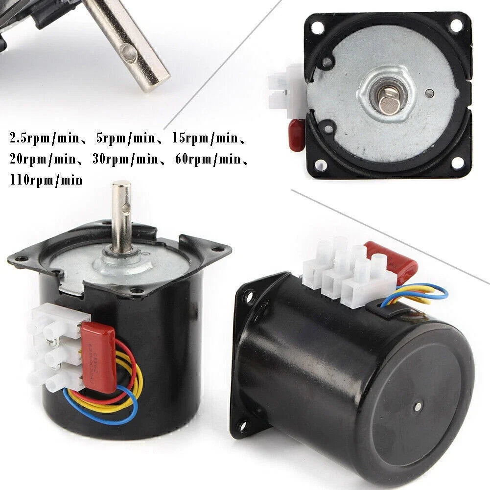 Gear-Box Motor 60KTYZ for AC Applications (220V, 14W)
