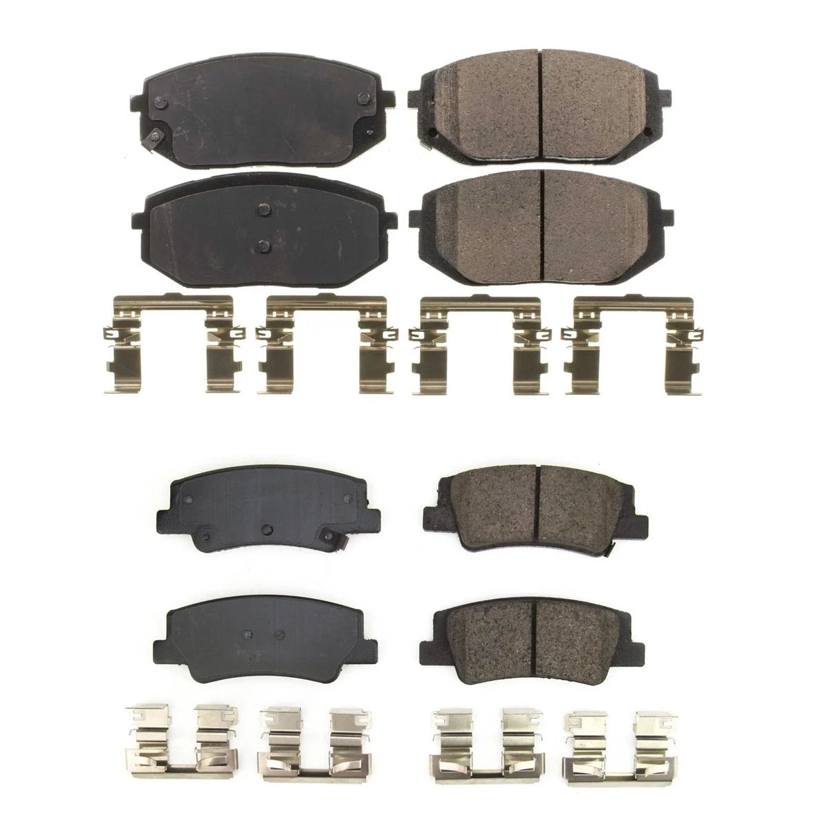 PowerStop Z17 Low-Dust Ceramic Disc Brake Pads Kit for Kia Sportage (2017–2022)