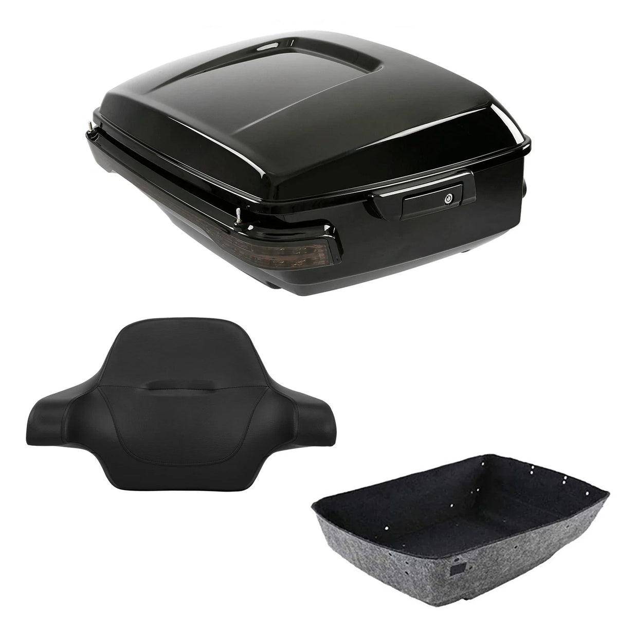 Tail Light for Harley Touring Street Glide (2014–2026) - Black King