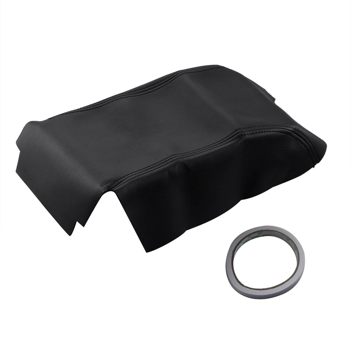 Console Armrest Cover for Land Rover LR3 LR4 (2005–2016) Black Leather