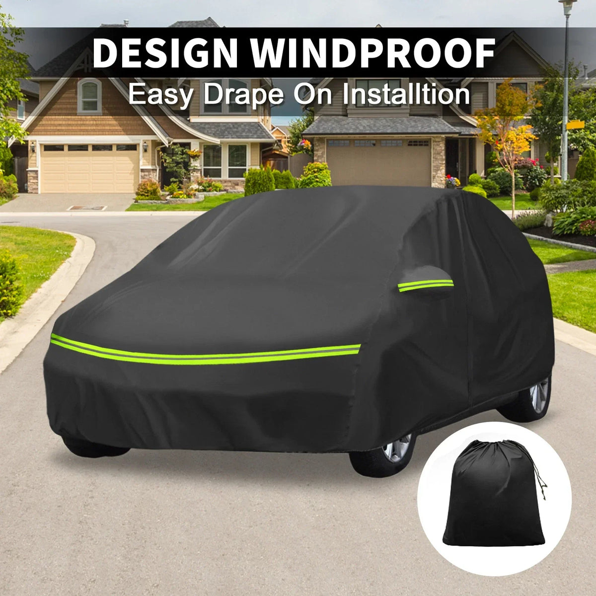 Waterproof 225D-PU Car Cover for Mercedes-Benz B-Klasse W246 W247 (2011–2022)