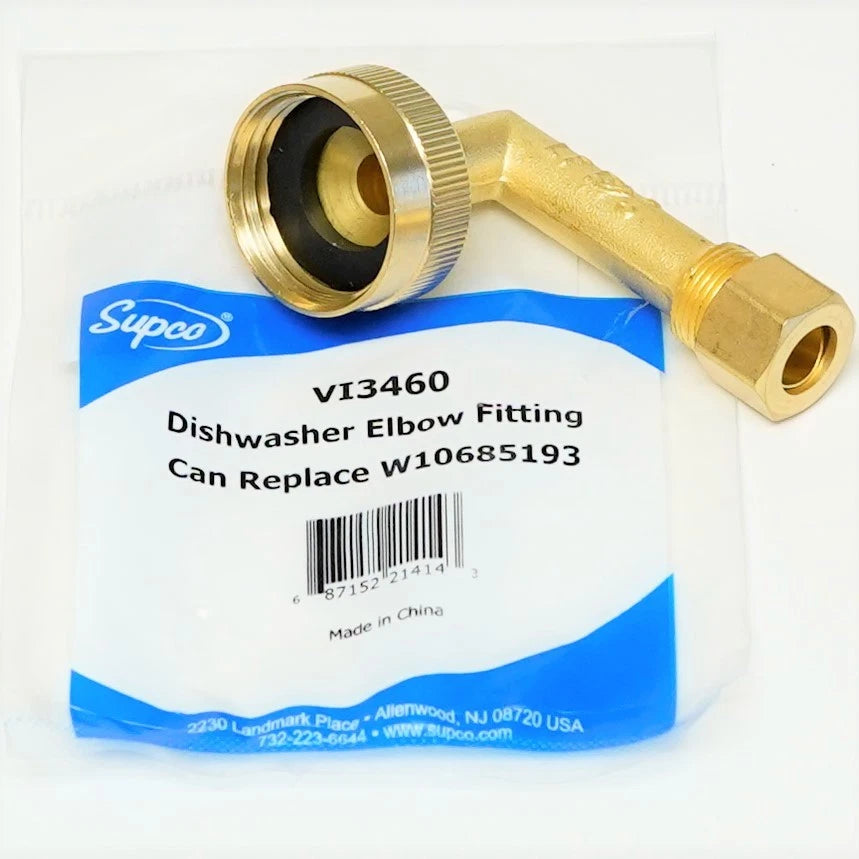 Dishwasher Elbow Connector for Whirlpool (W10685193)
