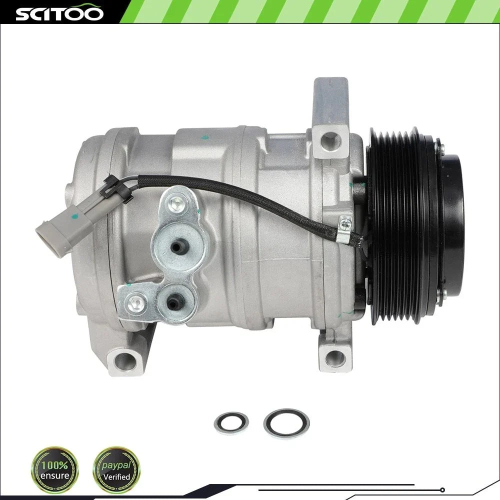 A/C Compressor and Clutch for GMC Savana 1500 2500 3500 4500 (2010–2016)
