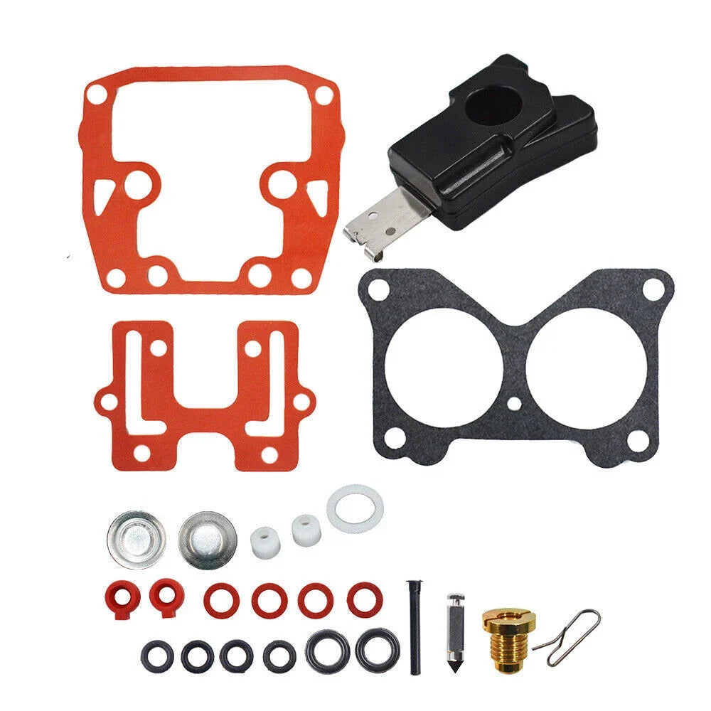 Carb Repair Kit 439076 with Float for Johnson Evinrude (BRP/OMC)