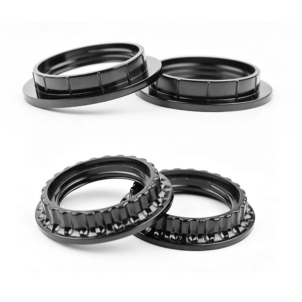 Set of 4 E26 Light Socket Shade Rings for (34mm & 37mm)